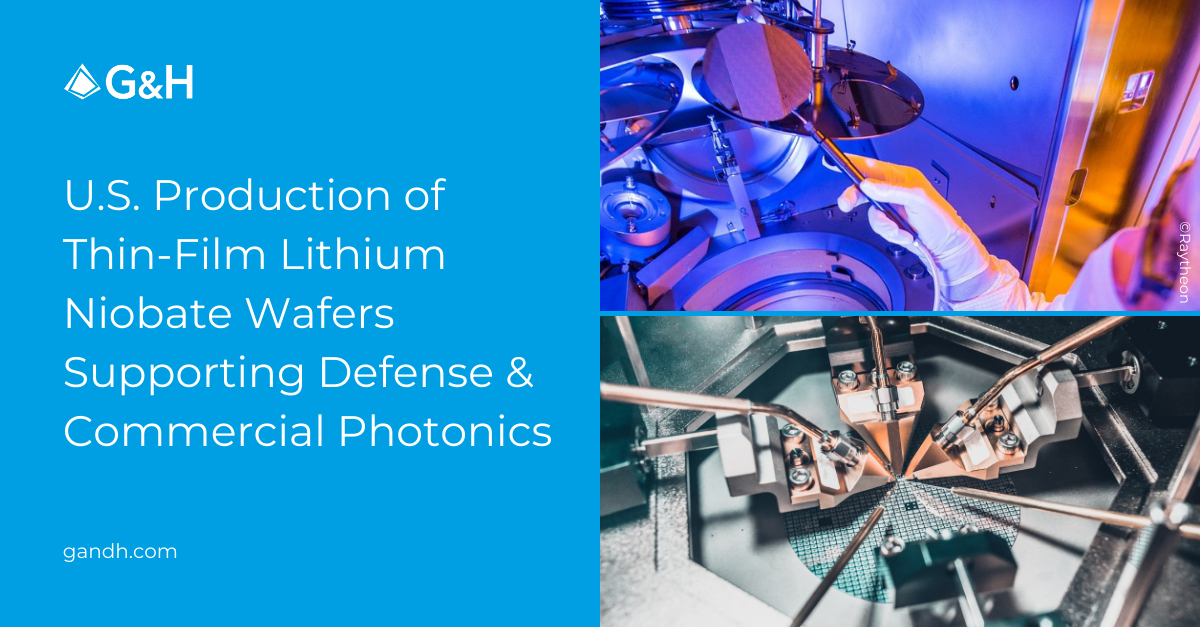 U.S. Production of Thin-Film Lithium Niobate Wafers Supporting Defense & Commercial Photonics - LinkedIn